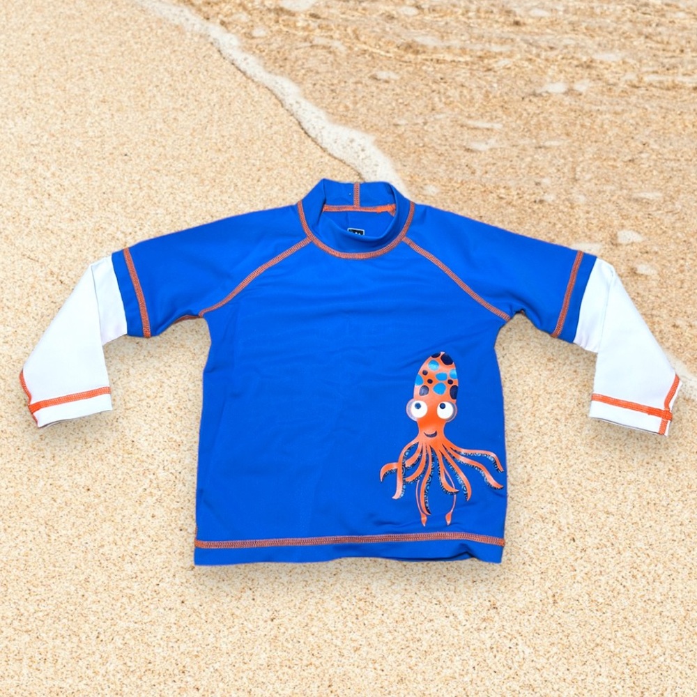 REI Squid Print Long Sleeve Swim Rashguard